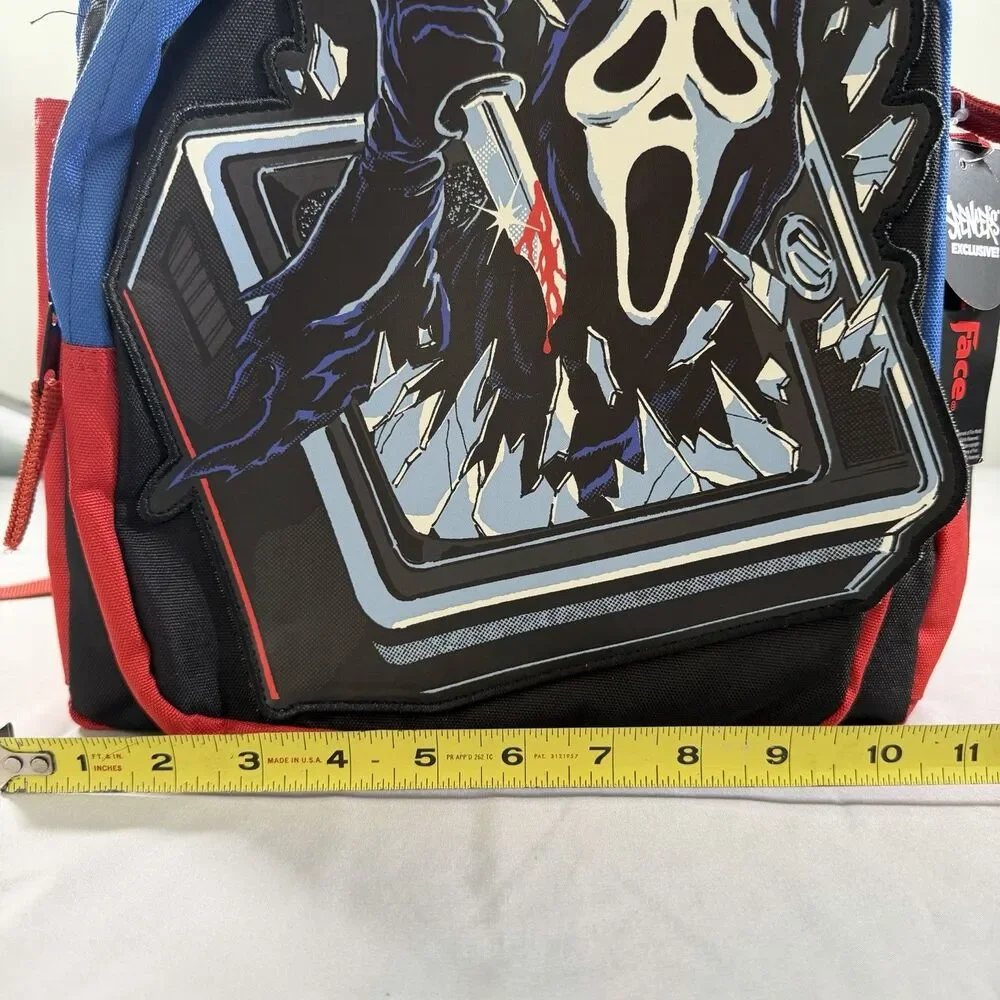 NEW Horror Ghost Face Scary Movies & Chill Backpack Steven Rhodes Halloween HHN